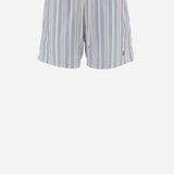 SHORTS DA BAGNO CON MOTIVO A RIGHE 2C00010 M9788S70 MONCLER 