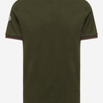 Polo in cotone con logo 8A00005 89A16818 MONCLER 
