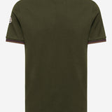 Polo in cotone con logo 8A00005 89A16818 MONCLER 