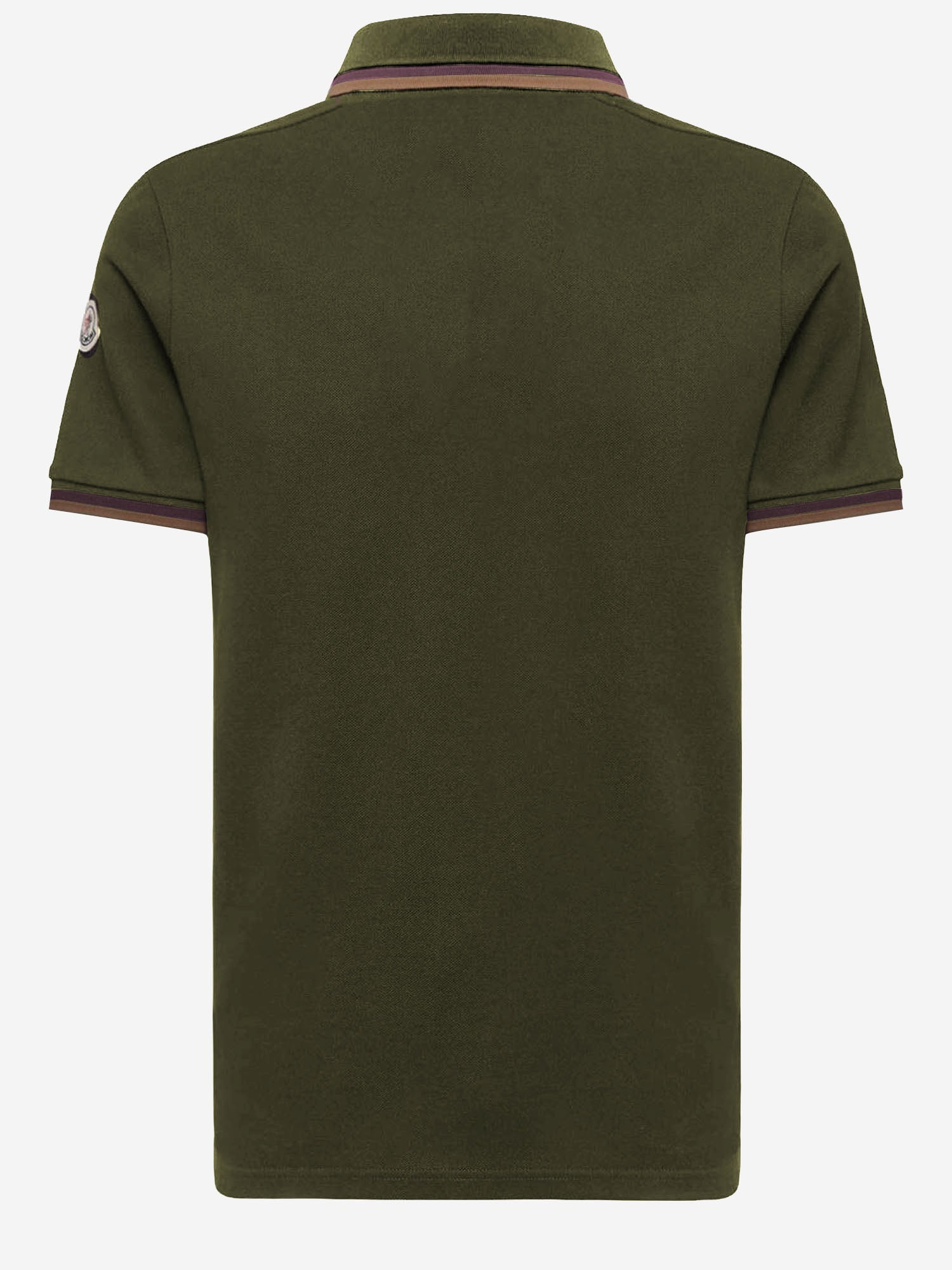 Polo in cotone con logo 8A00005 89A16818 MONCLER 
