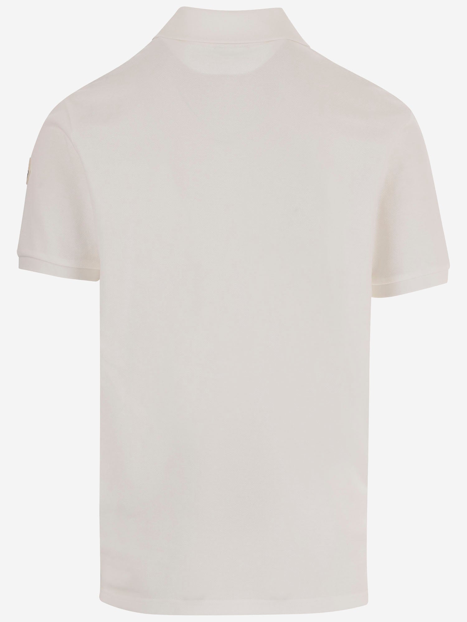 POLO IN COTONE CON BANDA TRICOLORE 8A00031 89A16034 MONCLER 