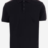 POLO IN COTONE CON BANDA TRICOLORE 8A00031 89A1677X MONCLER 