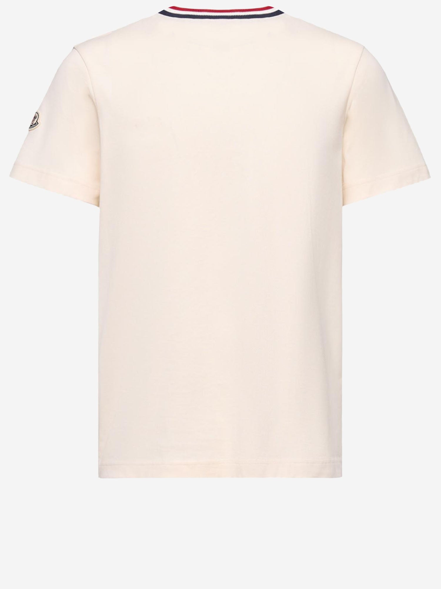 T-SHIRT IN COTONE CON LOGO MONDUCK 8C00012 89AYY060 MONCLER 