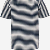 T-SHIRT A RIGHE IN COTONE STRETCH 8C00024 89BBEP70 MONCLER 