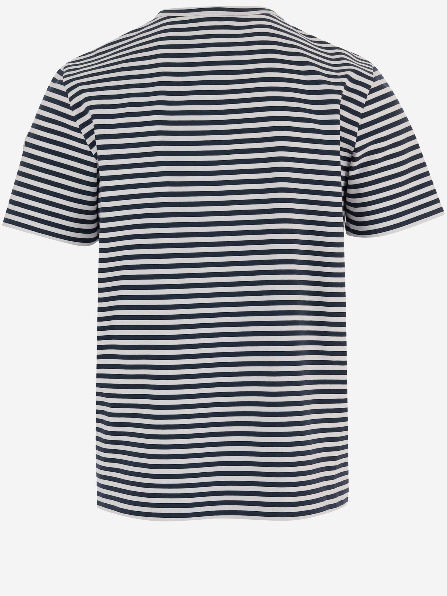 T-SHIRT A RIGHE IN COTONE STRETCH 8C00024 89BBEP70 MONCLER 