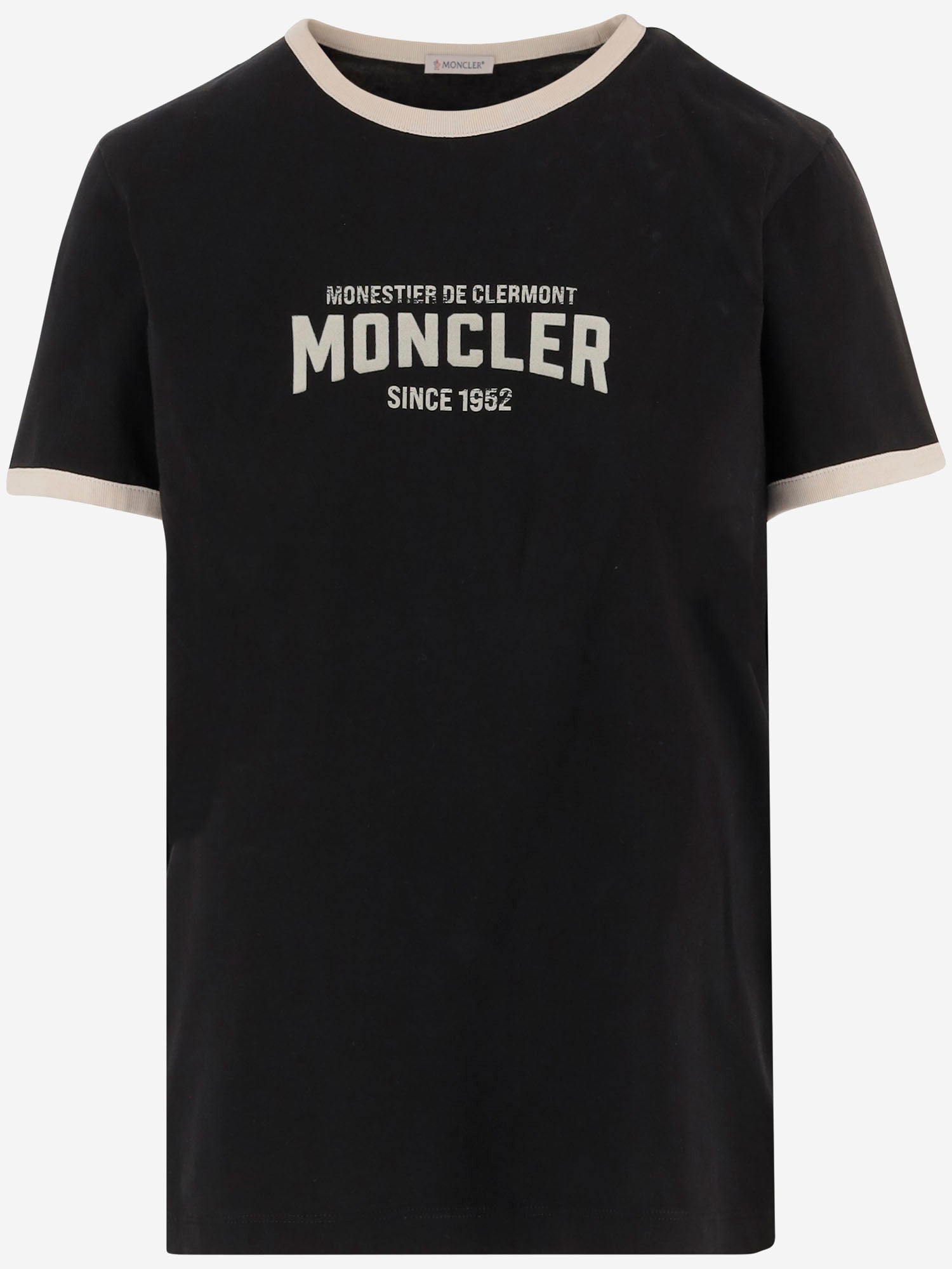 T-SHIRT IN COTONE CON LOGO 8C00031 89AUOP90 MONCLER 