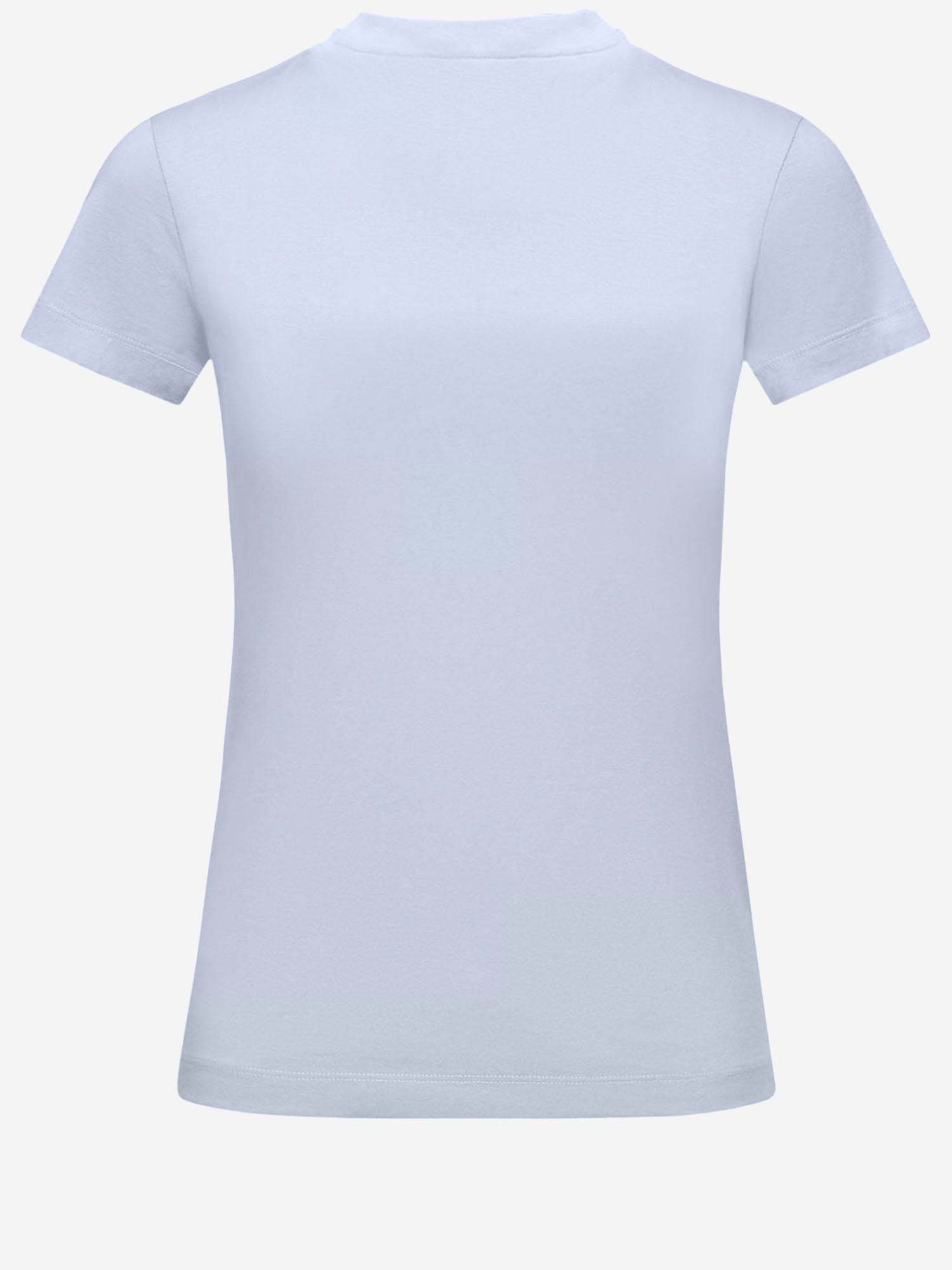 T-SHIRT IN COTONE CON LOGO RICAMATO 8C00061 89AUO700 MONCLER 