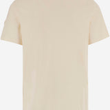 T-SHIRT IN COTONE CON STAMPA LOGO 8C00075 89B8U060 MONCLER 