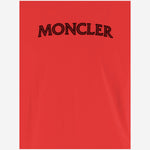 T-SHIRT IN COTONE CON LOGO 8C00075 89B8U455 MONCLER 