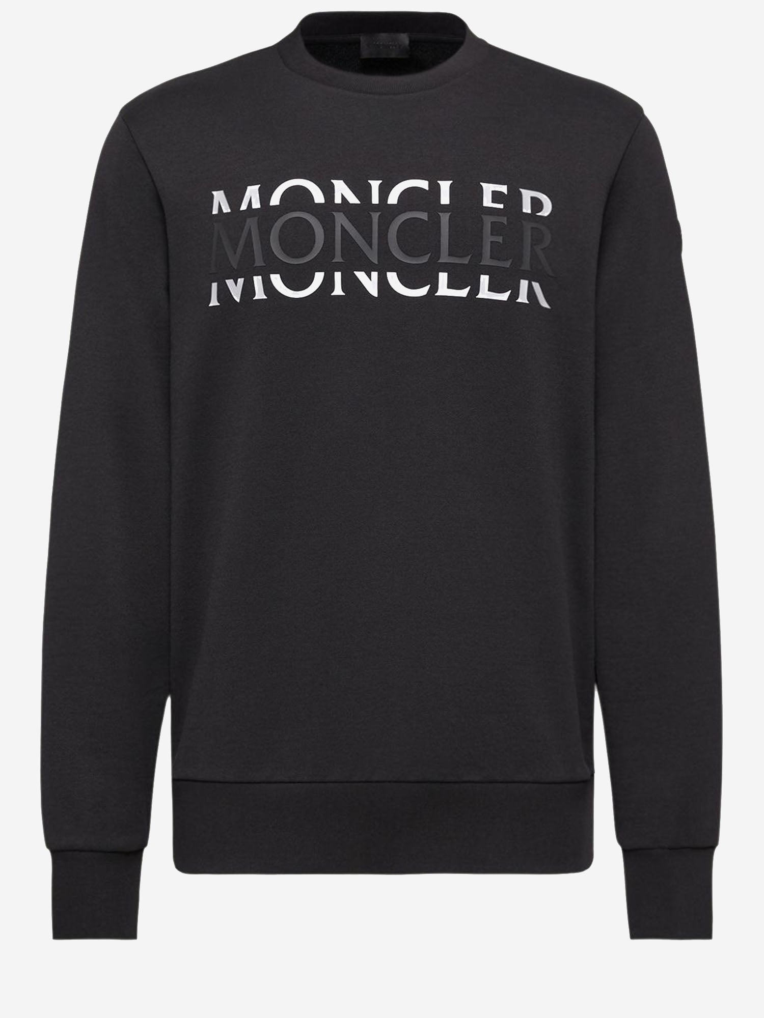 FELPA IN COTONE CON LOGO 8G00004 89AZY999 MONCLER 
