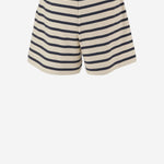 PANTALONI CORTI IN COTONE A RIGHE 8H00010 89BEBF07 MONCLER 