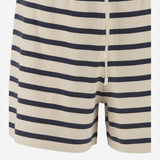 PANTALONI CORTI IN COTONE A RIGHE 8H00010 89BEBF07 MONCLER 