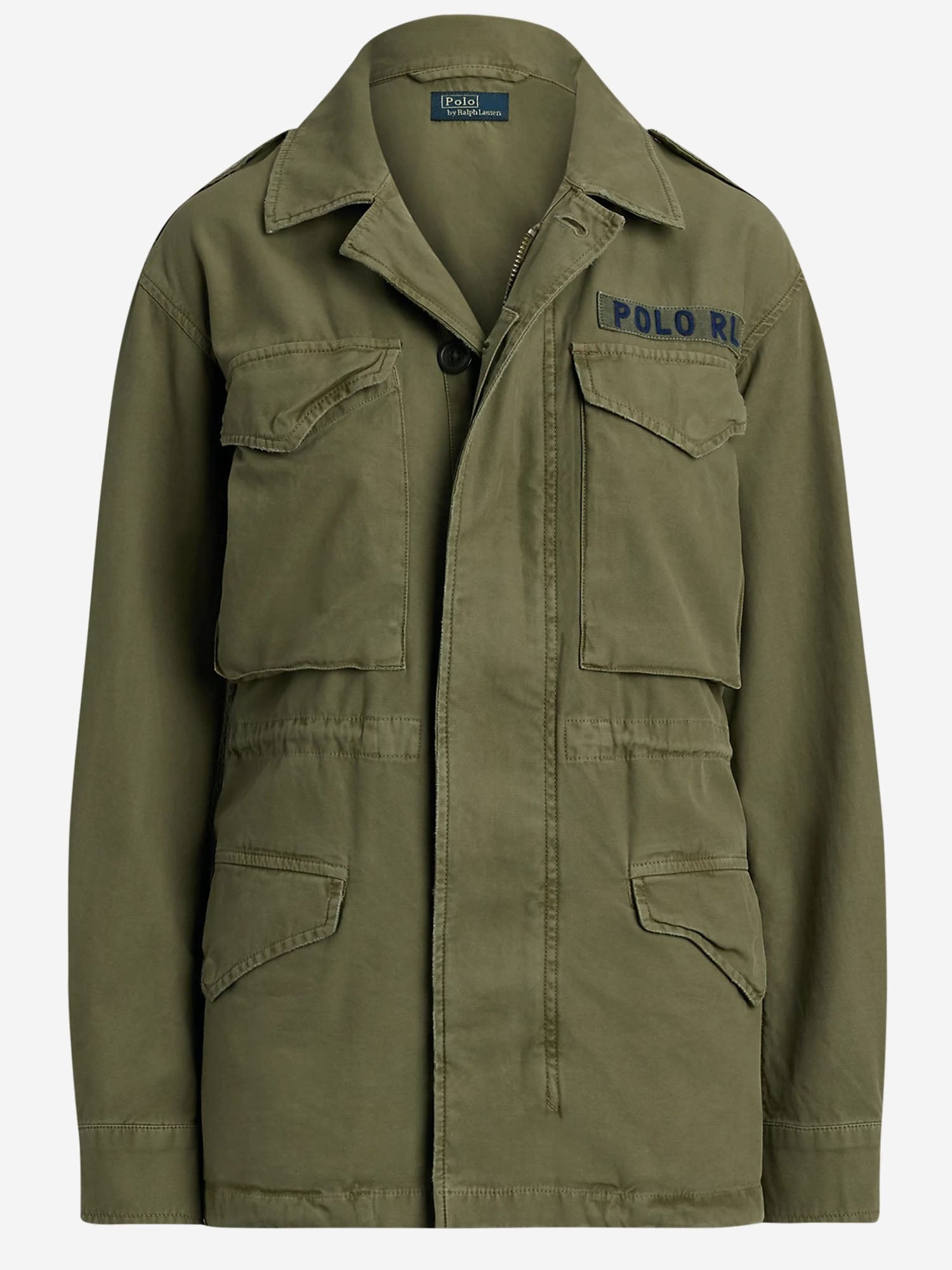 GIACCA MILITARE IN COTONE CON LOGO 211941066 001 POLO RALPH LAUREN 