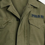 GIACCA MILITARE IN COTONE CON LOGO 211941066 001 POLO RALPH LAUREN 