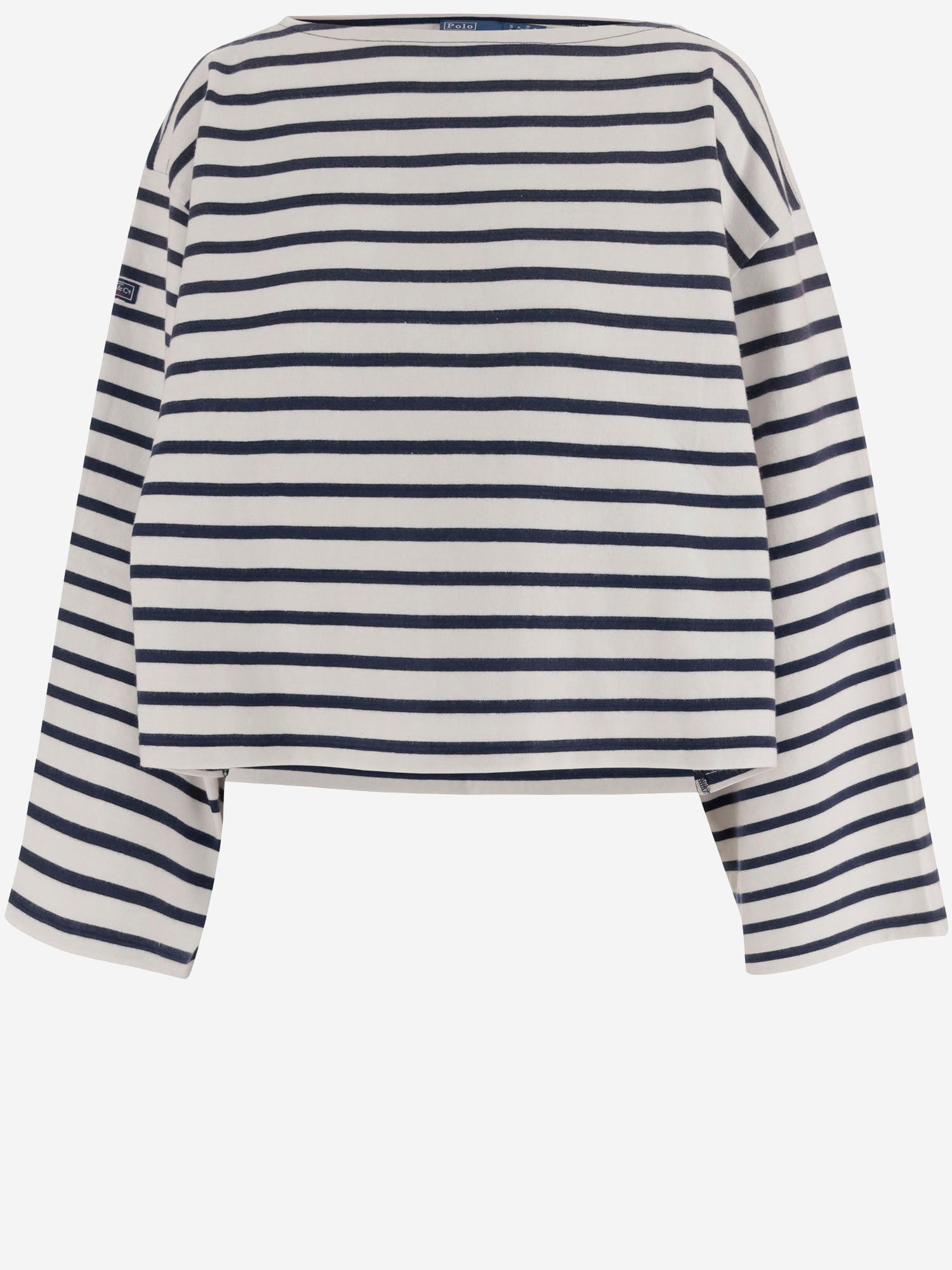 Maglia in cotone con motivo a righe 211959103 004 POLO RALPH LAUREN 