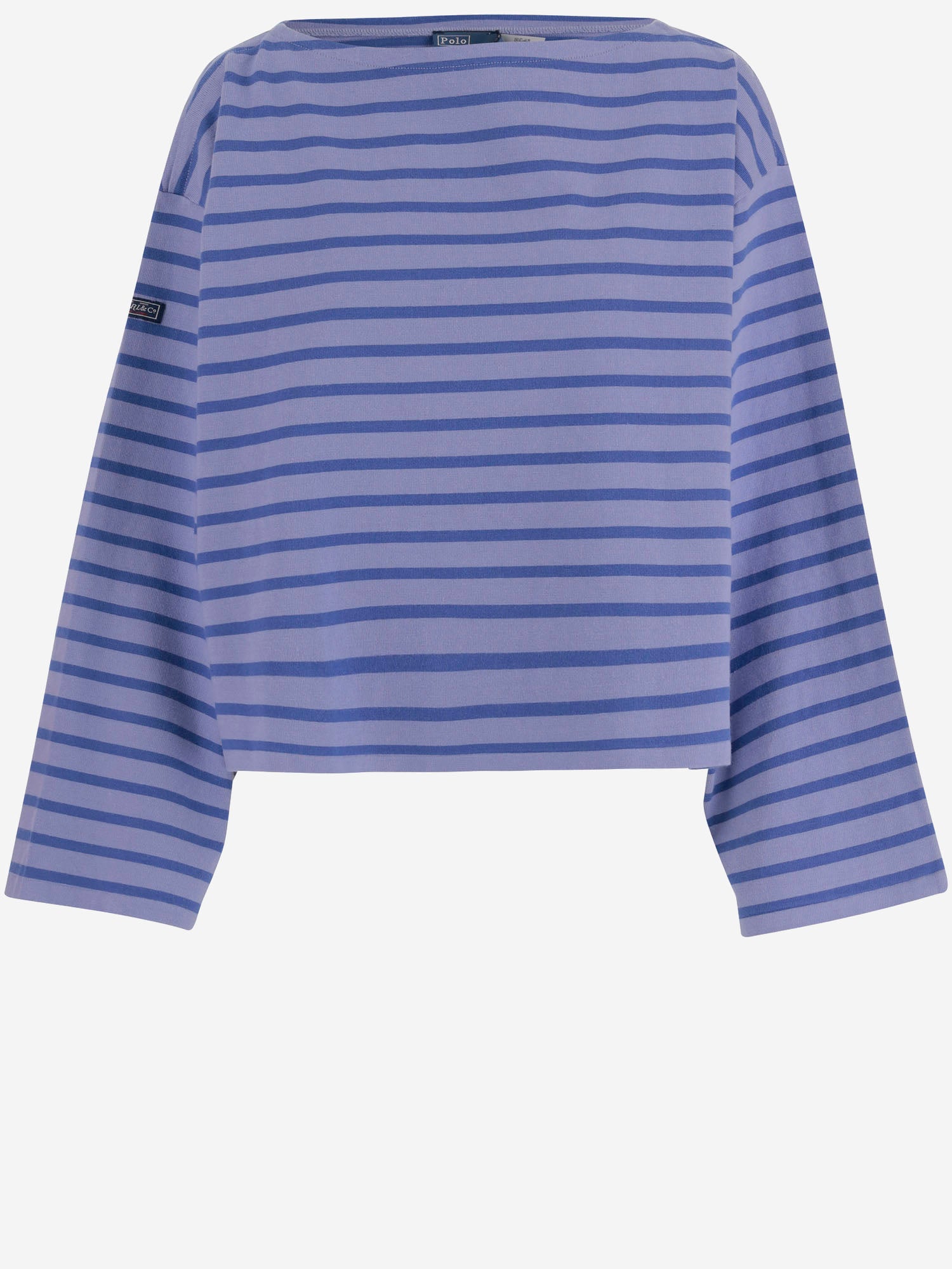 Maglia in cotone con motivo a righe 211959103 500 POLO RALPH LAUREN 