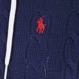 FELPA IN COTONE CON LAVORAZIONE A TRECCE 211959124 001 POLO RALPH LAUREN 