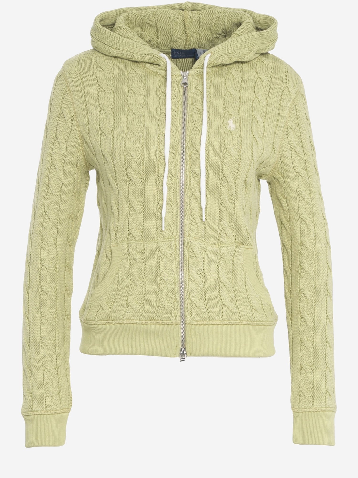FELPA IN COTONE CON LAVORAZIONE A TRECCE 211959124 501 POLO RALPH LAUREN 