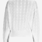 MAGLIA IN COTONE CON LAVORAZIONE A TRECCE 211963467 001 POLO RALPH LAUREN 