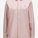 CAMICIA IN COTONE CON LOGO 211970736 504 POLO RALPH LAUREN 