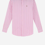 Camicia a righe con logo 211970739 502 POLO RALPH LAUREN 