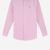 Camicia a righe con logo 211970739 502 POLO RALPH LAUREN 