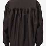 CAMICIA IN COTONE E SETA CON MANICHE ARRICCIATE 211971508 500 POLO RALPH LAUREN 