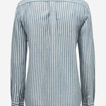 CAMICIA IN LINO E COTONE A RIGHE 211971514 500 POLO RALPH LAUREN 