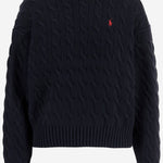 Maglione in cotone con logo 211A96245 001 POLO RALPH LAUREN 