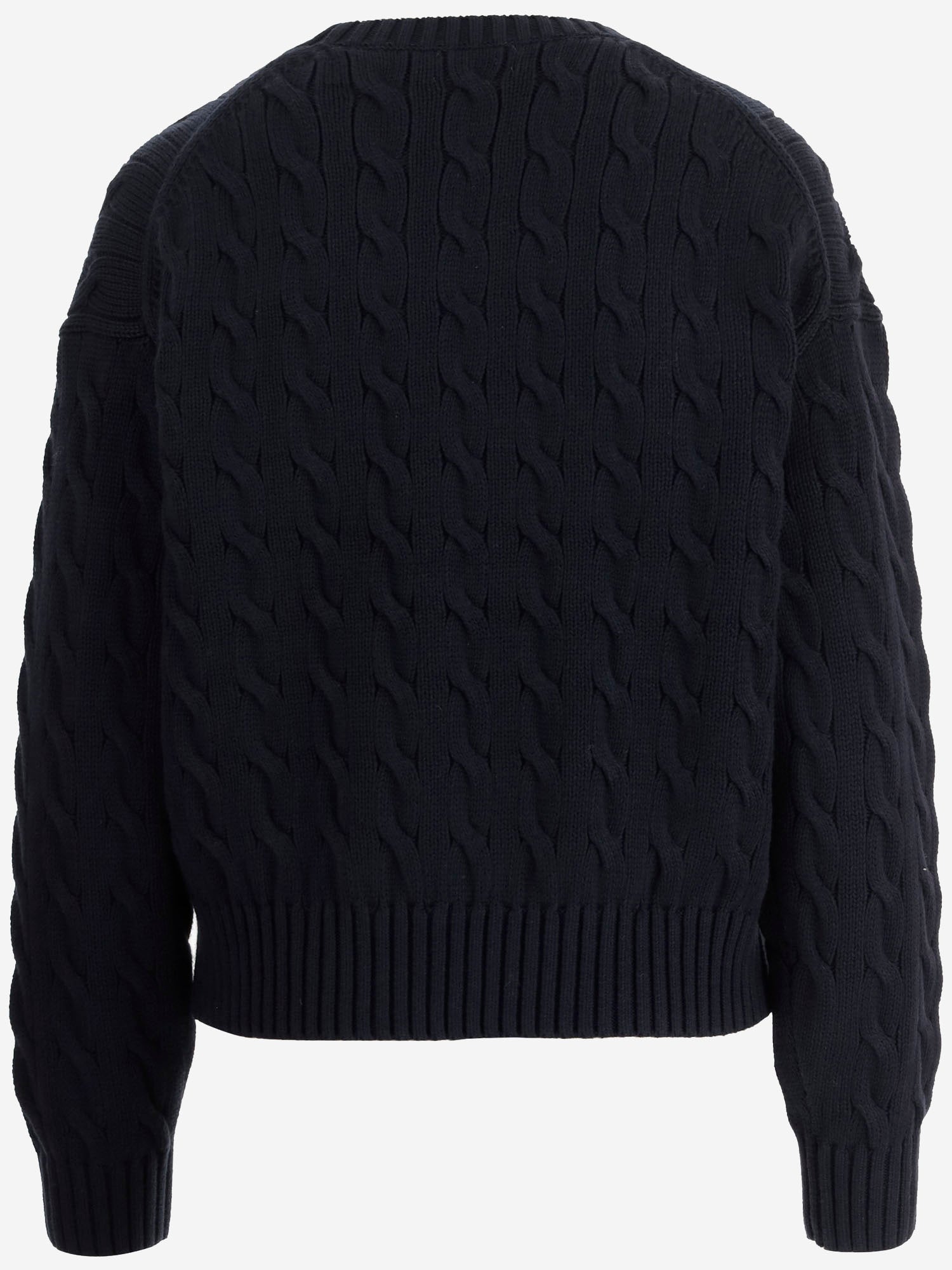 Maglione in cotone con logo 211A96245 001 POLO RALPH LAUREN 