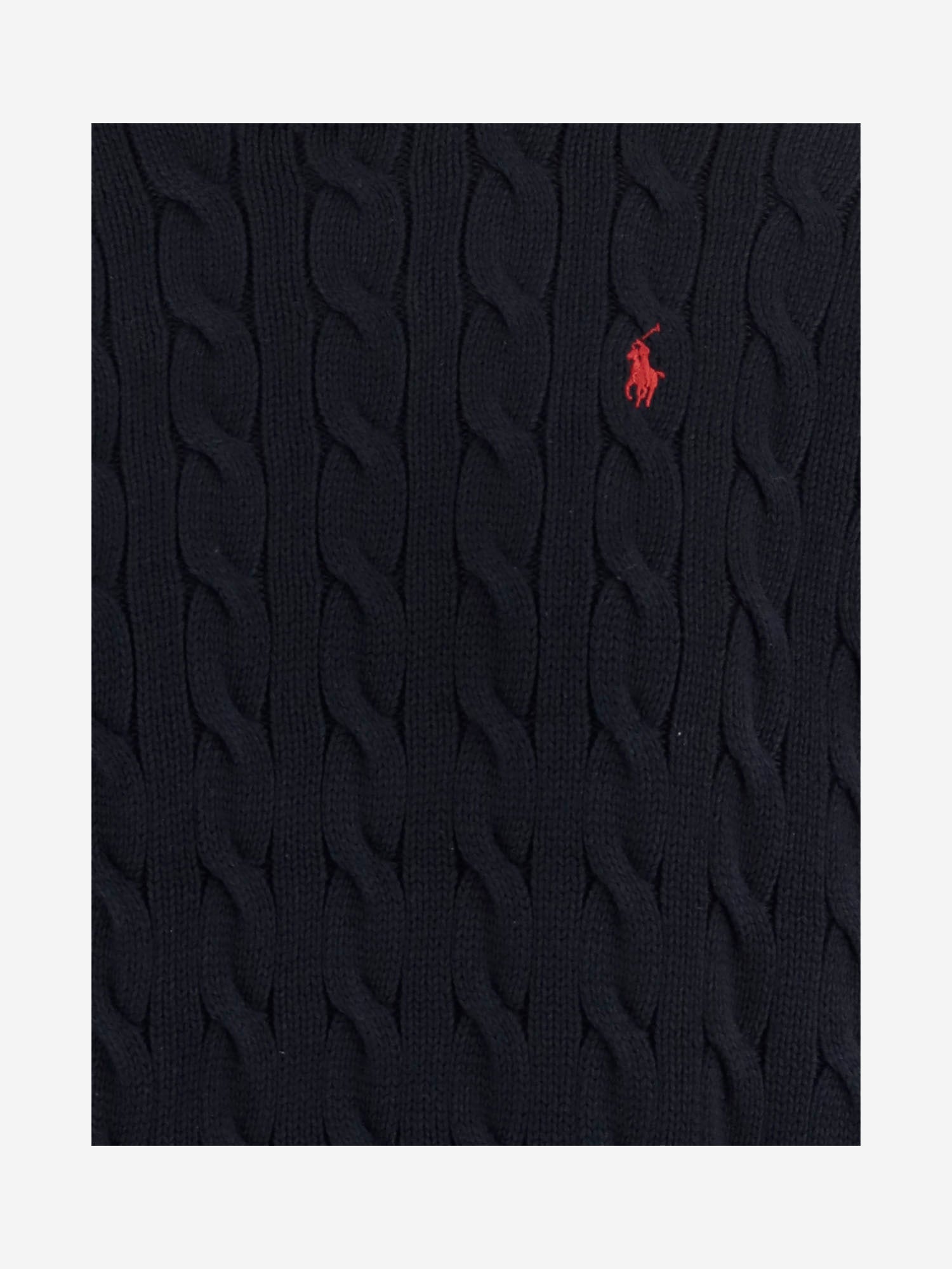 Maglione in cotone con logo 211A96245 001 POLO RALPH LAUREN 