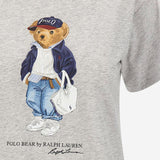 T-SHIRT IN COTONE CON STAMPA POLO BEAR 211A96261 001 POLO RALPH LAUREN 