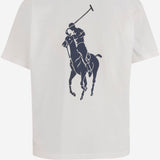 T-shirt in cotone con logo 211A96263 004 POLO RALPH LAUREN 