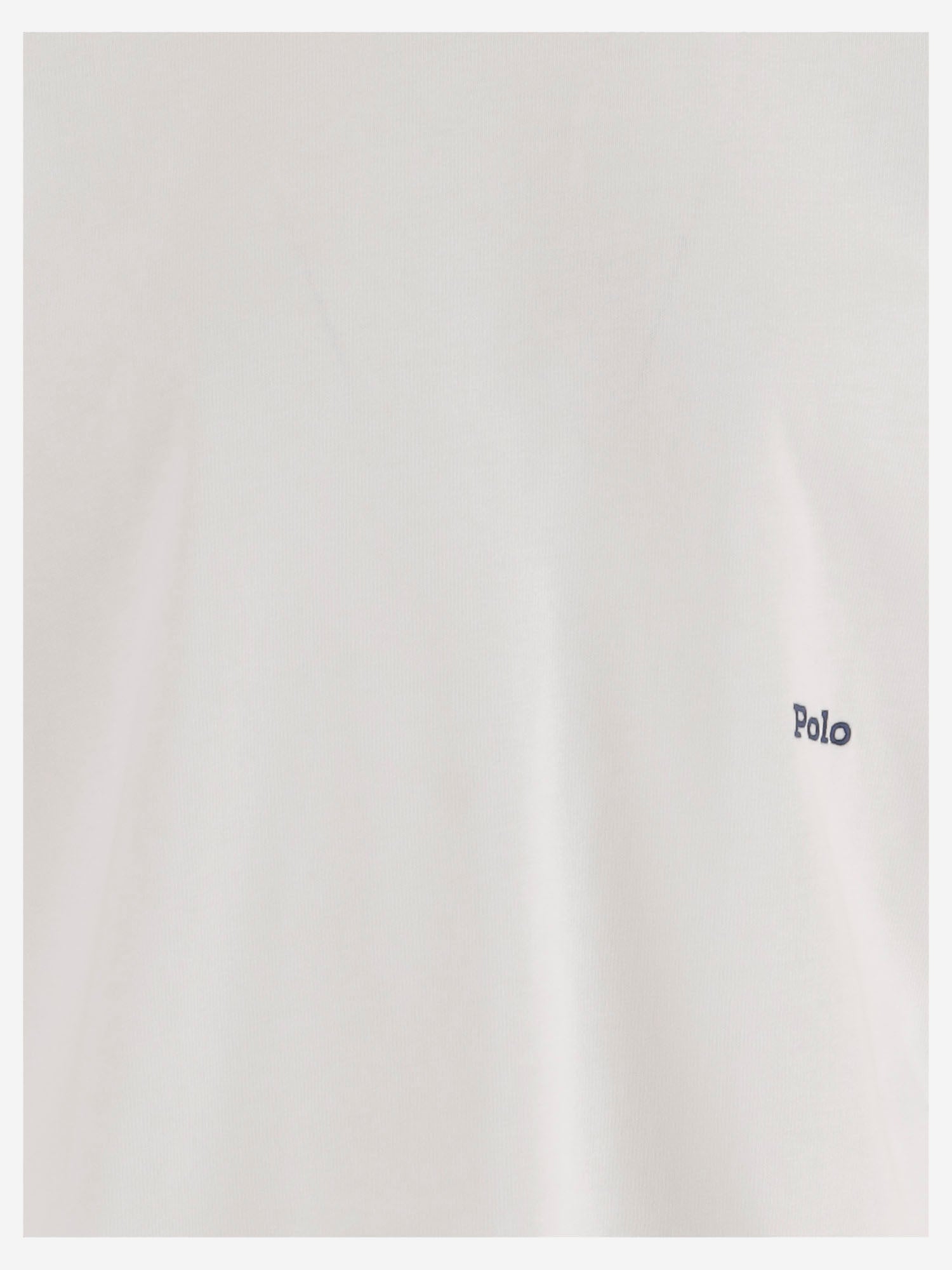 T-shirt in cotone con logo 211A96263 004 POLO RALPH LAUREN 