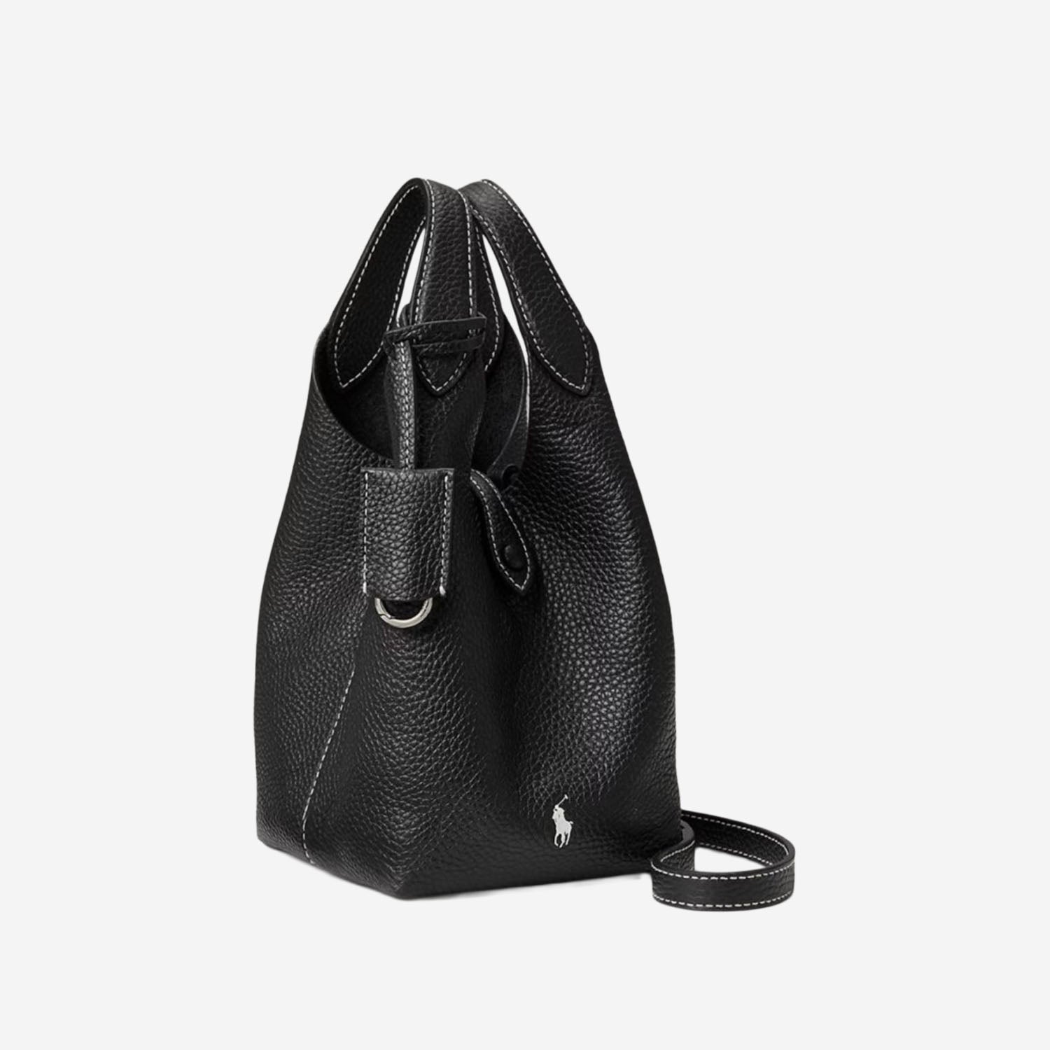 Tote Polo Play piccola in pelle martellata 428944657 013 POLO RALPH LAUREN 
