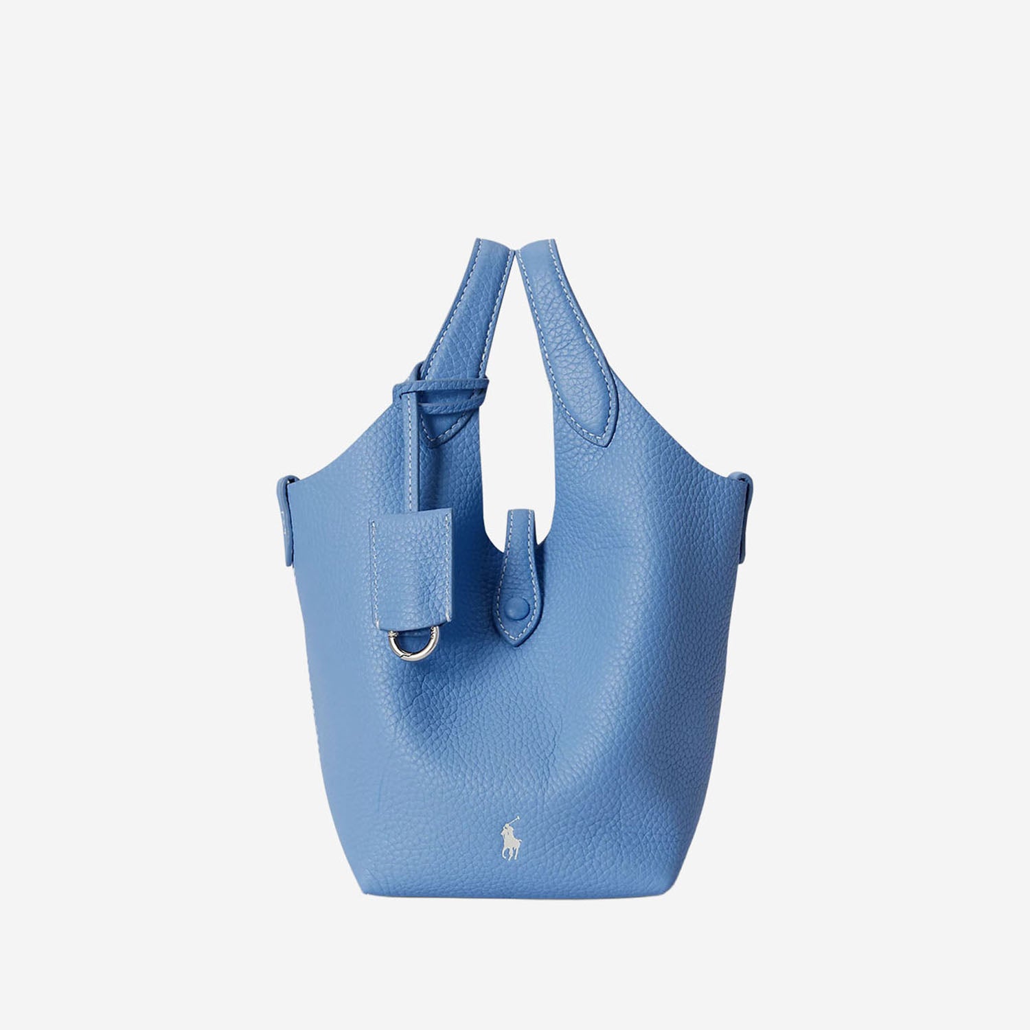 Tote Polo Play piccola in pelle martellata 428944657 018 POLO RALPH LAUREN 