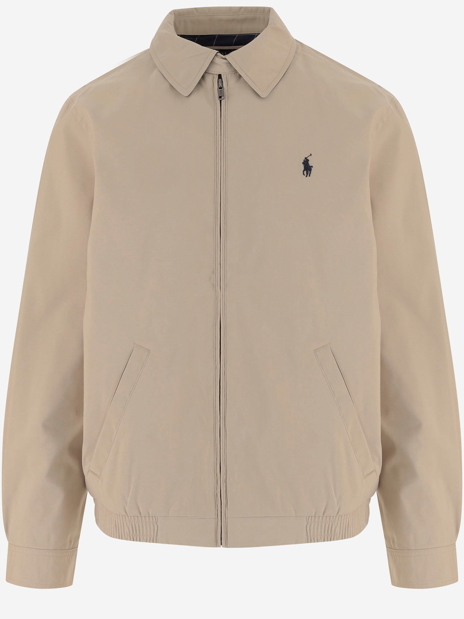 Giacca in nylon con logo 710548506 002 POLO RALPH LAUREN 