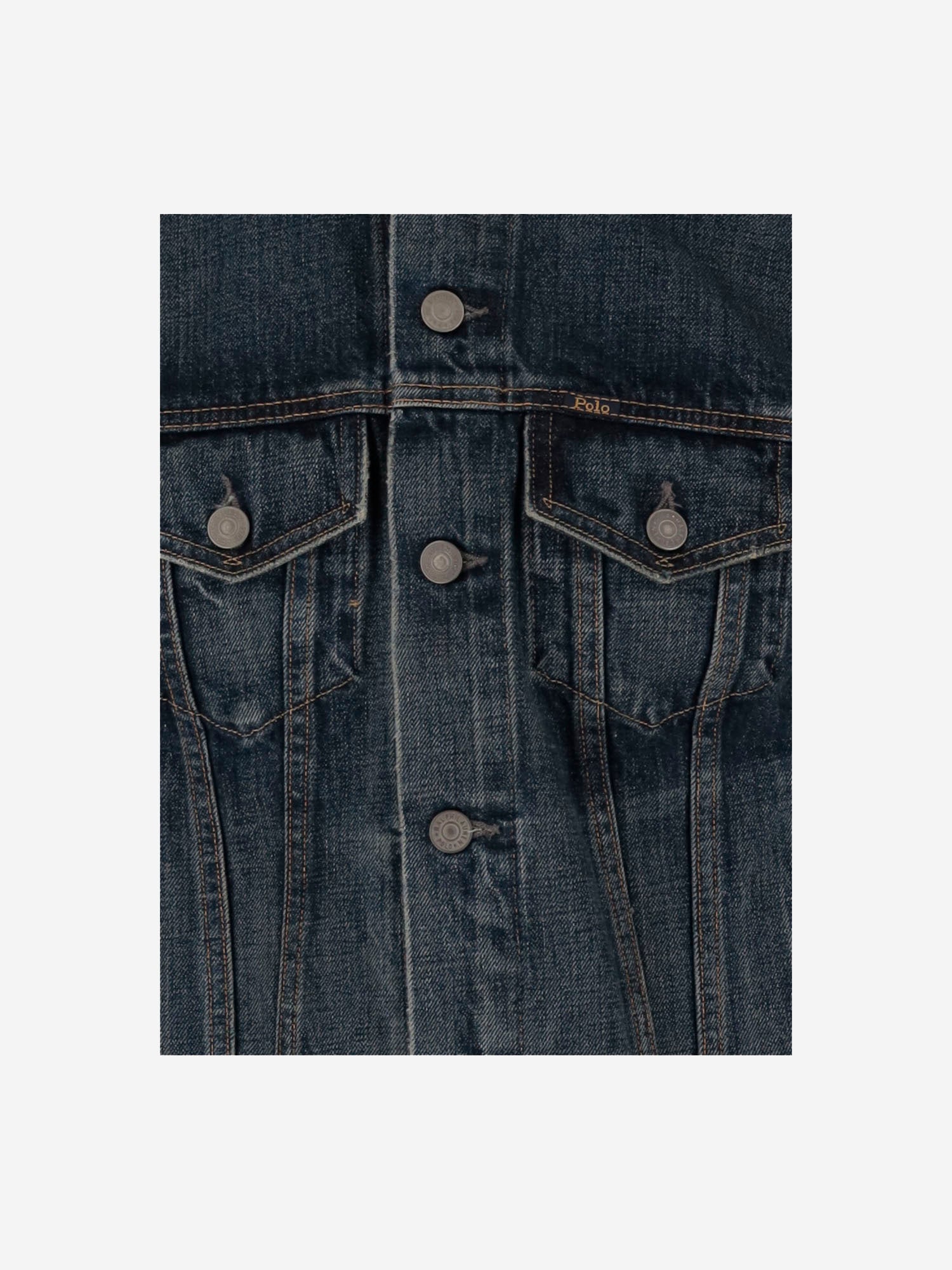 GIACCA IN DENIM DI COTONE 710673235 001 POLO RALPH LAUREN 