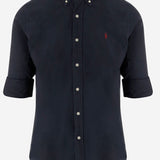 CAMICIA IN COTONE CON LOGO 710772290 002 POLO RALPH LAUREN 