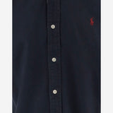 CAMICIA IN COTONE CON LOGO 710772290 002 POLO RALPH LAUREN 