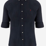 CAMICIA IN COTONE CON LOGO 710772290 002 POLO RALPH LAUREN 