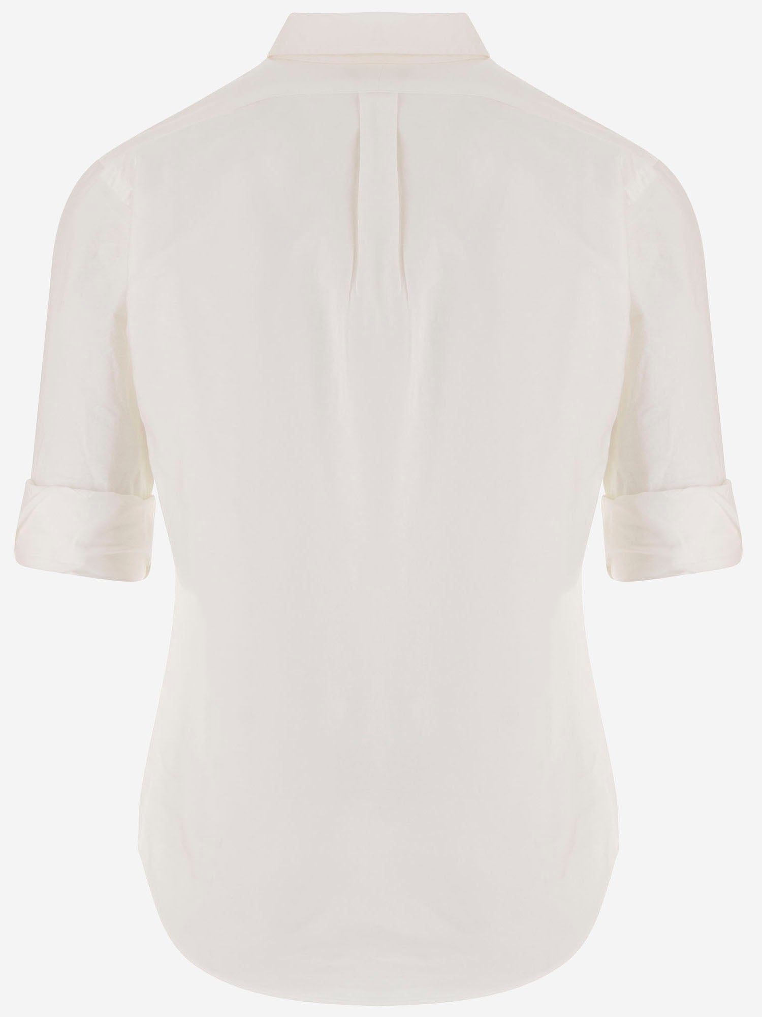 CAMICIA IN COTONE CON LOGO 710772290 003 POLO RALPH LAUREN 