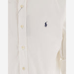 CAMICIA IN COTONE CON LOGO 710772290 003 POLO RALPH LAUREN 