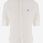 CAMICIA IN COTONE CON LOGO 710772290 003 POLO RALPH LAUREN 