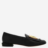 MOCASSINI SILVY CON DETTAGLIO FRANGE IN PELLE 01K907 001 SALVATORE FERRAGAMO 