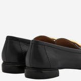 MOCASSINI SILVY CON DETTAGLIO FRANGE IN PELLE 01K907 001 SALVATORE FERRAGAMO 