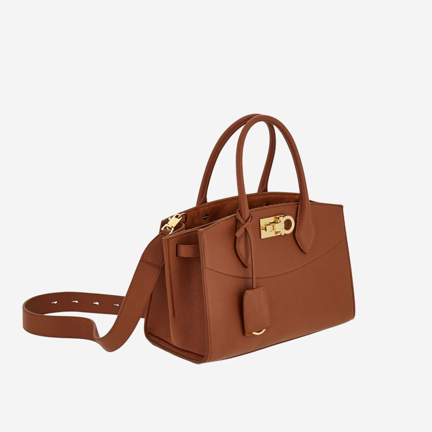 Borsa a mano in pelle martellata 21A110 006 SALVATORE FERRAGAMO 