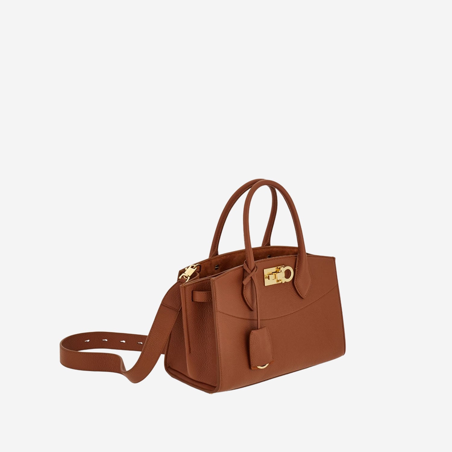 Borsa a mano in pelle martellata 21A112 003 SALVATORE FERRAGAMO 