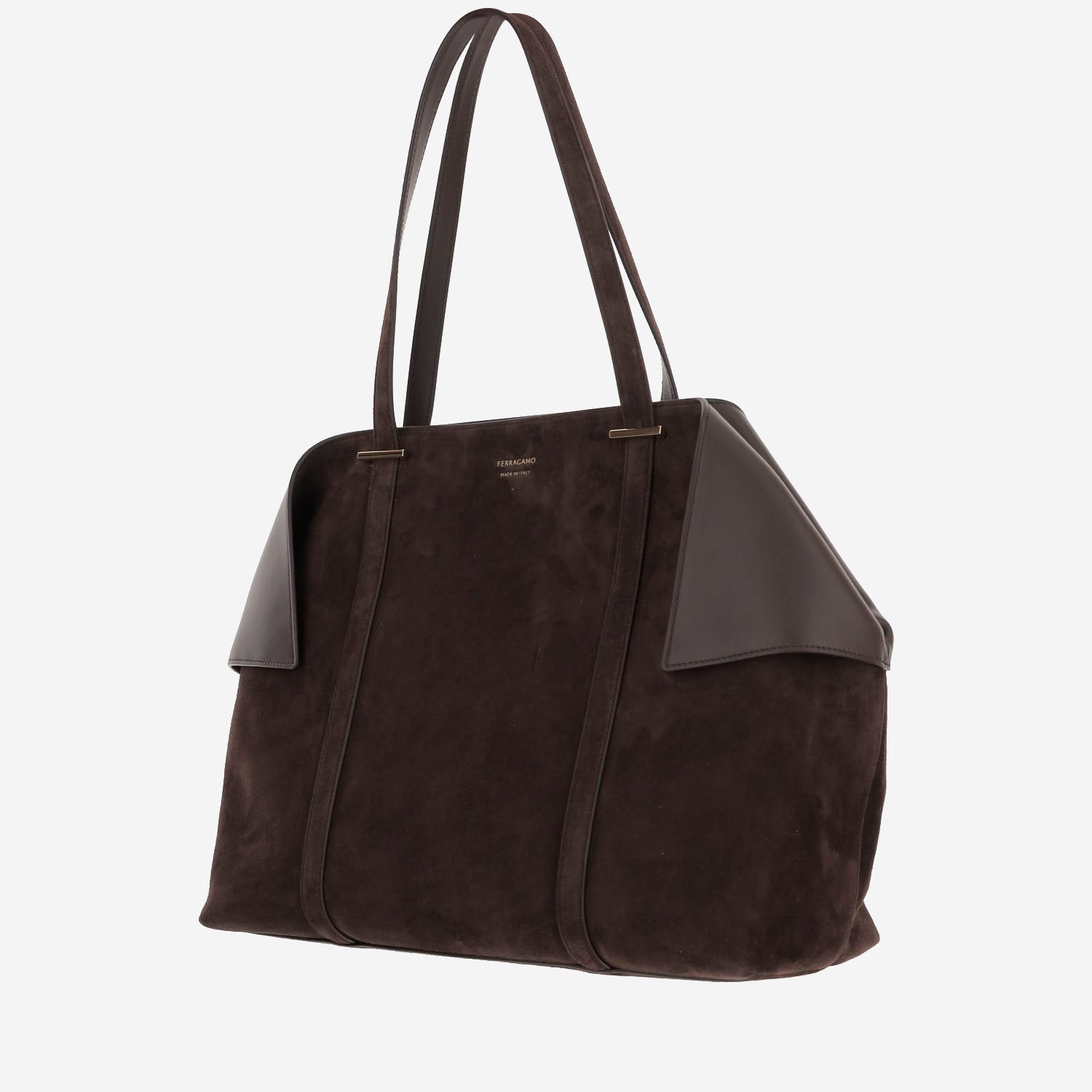BORSA A SPALLA IN SUEDE 21A452 002 SALVATORE FERRAGAMO 