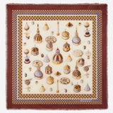 FOULARD IN SETA CON STAMPA NADIR 310197 003 SALVATORE FERRAGAMO 